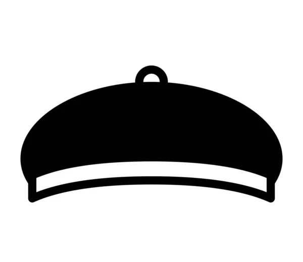 Ilustração Vetorial Chapéu Elegante — Vetor de Stock
