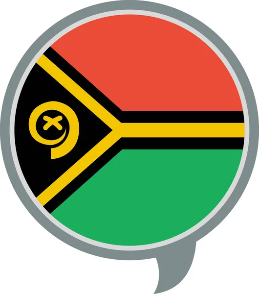 Vanuatu Простой Стильный Дизайн — стоковый вектор