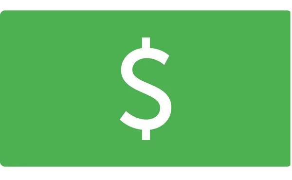 Vector Illustration Money Sign Business Finance Concept — Stock Vector
