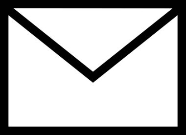 zarf, konsept gönder, vektör illüstrasyonu