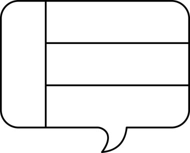 Birleşik Arap Emirlikleri simgesi, vektör illüstrasyonunun dili