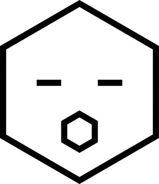 Maskotun modern grafik ikonu çizimi şaşırttı