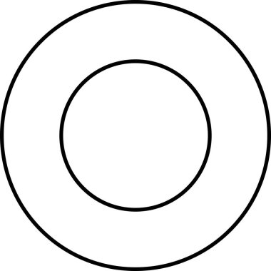 Japonya bayrağı düz simge, vektör illüstrasyonu  