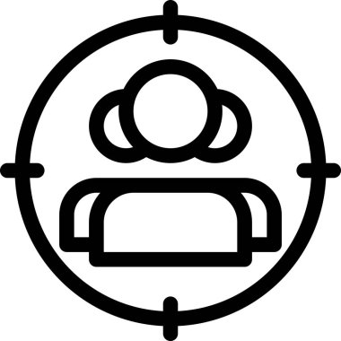 hesap kullanıcı profili avatarı, vektör basit illüstrasyon