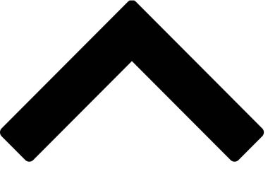 Beyaz arkaplanda izole edilmiş ok yönü, vektör illüstrasyonu