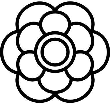 anenome flower, vektör çizimi çiçek süsü, çiçek çiçeği flora sanatı