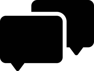 ileti simgesi, vektör illüstrasyonu