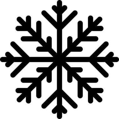 Boşluk vektör resmini Noel kar tanesi simgesi ile kopyala