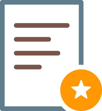 metin belgesi vektörü, illüstrasyon