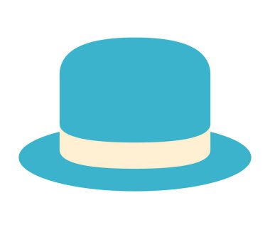 şık şapka vektör ilüstrasyonu 