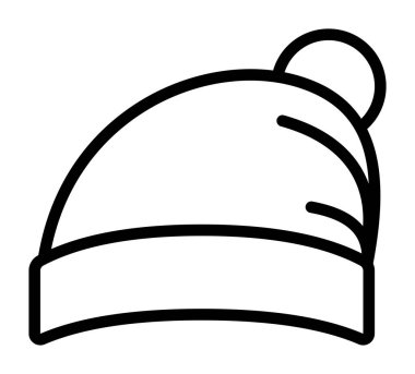 şık şapka vektör ilüstrasyonu 