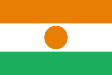 Nijer bayrağı, dünya bayrak temsilciliği