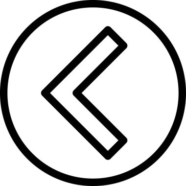 Beyaz arkaplanda izole edilmiş ok yönü, vektör illüstrasyonu