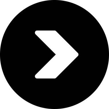 Beyaz arkaplanda izole edilmiş ok yönü, vektör illüstrasyonu