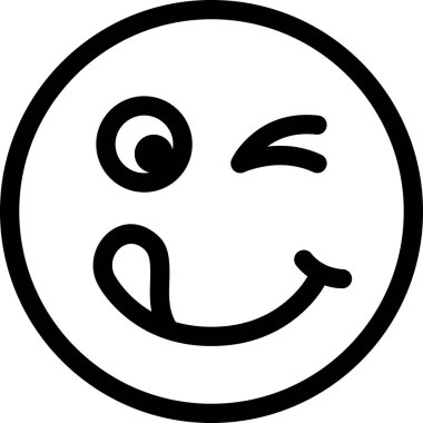 İfade yüz avatarı, duygu konsepti vektör illüstrasyonu