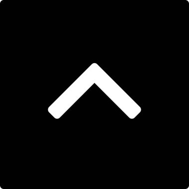 Beyaz arkaplanda izole edilmiş ok yönü, vektör illüstrasyonu