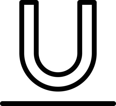 altı çizili web simgesi vektör resimleme arkaplanı 