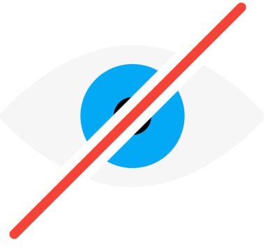 Göz web vektör resimleme arkaplanı