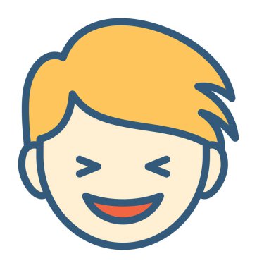 çıkan duygu simgesi konsepti, vektör illüstrasyonu