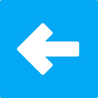 Beyaz arkaplanda izole edilmiş ok yönü, vektör illüstrasyonu