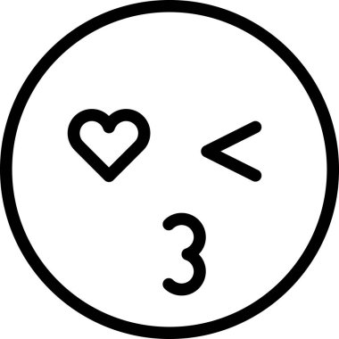 Beyaz arkaplanda ıslık yanıp sönen yüz, vektör illüstrasyonuName