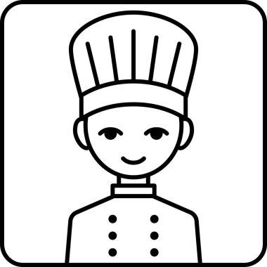 Erkek yüzü, çocuk avatar konsepti, insanlar gülümseme ikonu, minimalist vektör illüstrasyonu