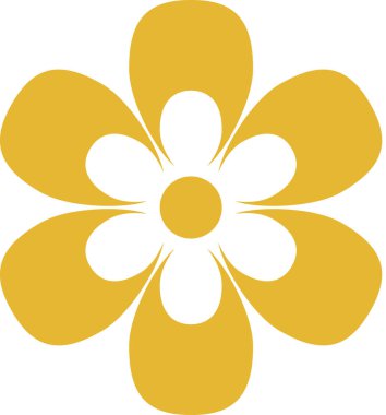 Çiçek süslemesinin vektör illüstrasyonu, çiçek bitkisi sanatı