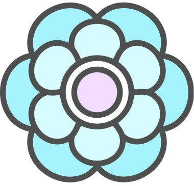 anenome flower, vektör çizimi çiçek süsü, çiçek çiçeği flora sanatı