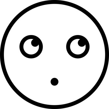 İfade yüz ifadesi duygu simgesi vektörü, telefonda nutku tutulmuş yüz avatarı