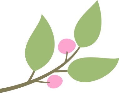 Çiçek süsleme vektör resimleme şablonu arka planı 