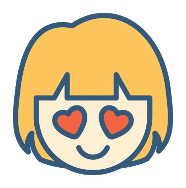 aşk ifadesi, vektör illüstrasyonu