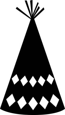 şık şapka vektör ilüstrasyonu 