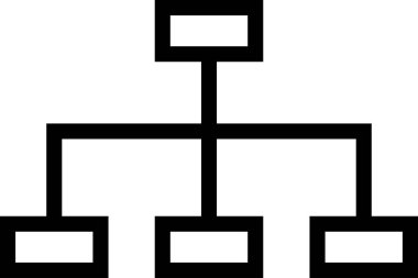 yapı simgesi, minimalist vektör illüstrasyonu