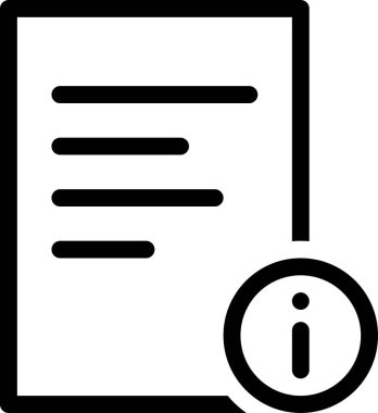 metin belgesi vektörü, illüstrasyon