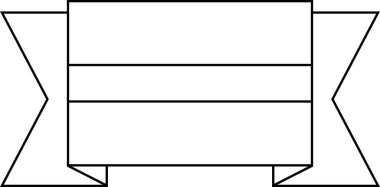 Letonya düz simgesi bayrağı, vektör illüstrasyonu  