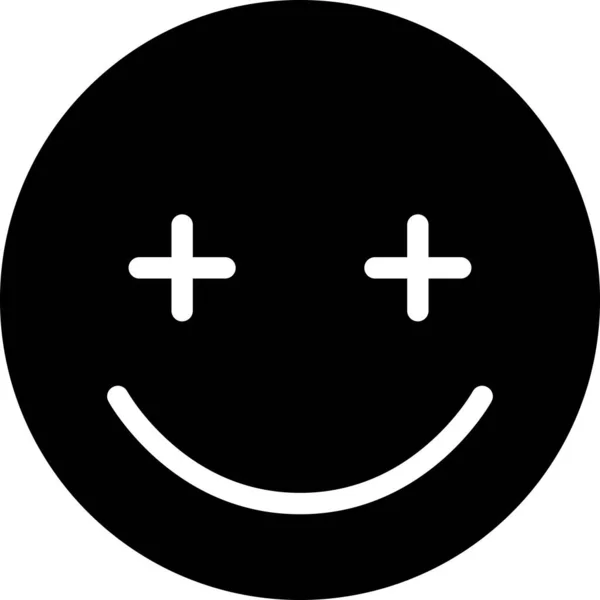 Expressie Gezicht Emoticon Vector — Stockvector