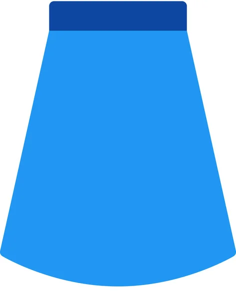 Kleid Symbol Kleidung Mode Vektor Illustration — Stockvektor