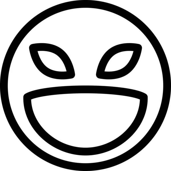 Modern Graphic Icon Vector Illustration Mascot Happy Icon — Stock Vector