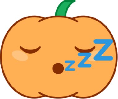 Maskot duygularının modern grafik ikon vektör çizimi Uyku