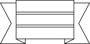 Beyaz arkaplanda izole Gambiya bayrağı, vektör illüstrasyonu