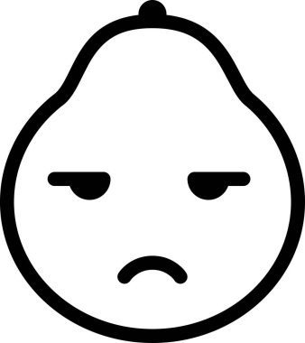 ifade yüz ifadeleri vektör illüstrasyonu