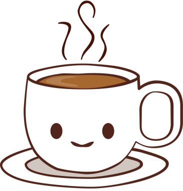 Gülümseme ifadesi yüz ifadeleri vektör illüstrasyonu