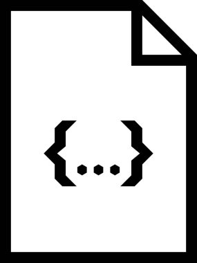 dosya düz simgesi, vektör, illüstrasyon 