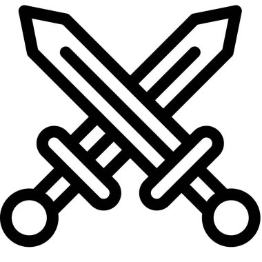 meydan okuma simgesi beyaz arkaplanda izole edildi, vektör illüstrasyonu