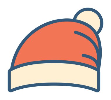 şık şapka vektör ilüstrasyonu 