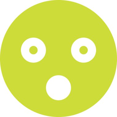 şaşırmış yüz avatarı, ifade duygu hali