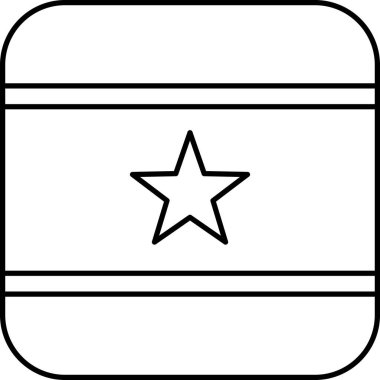 Surinam vektör illüstrasyonunun bayrağı