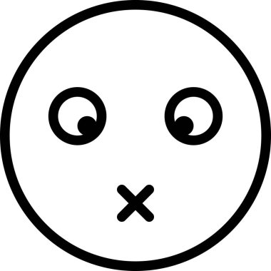 ifade yüz ifadeleri vektör illüstrasyonu