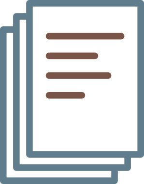 metin belgesi vektörü, illüstrasyon