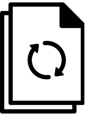 metin belgesi vektörü, illüstrasyon